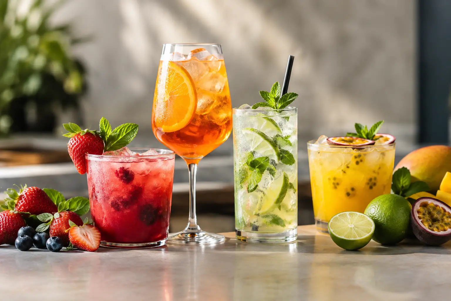 Guida ordini stagionali beverage per locali