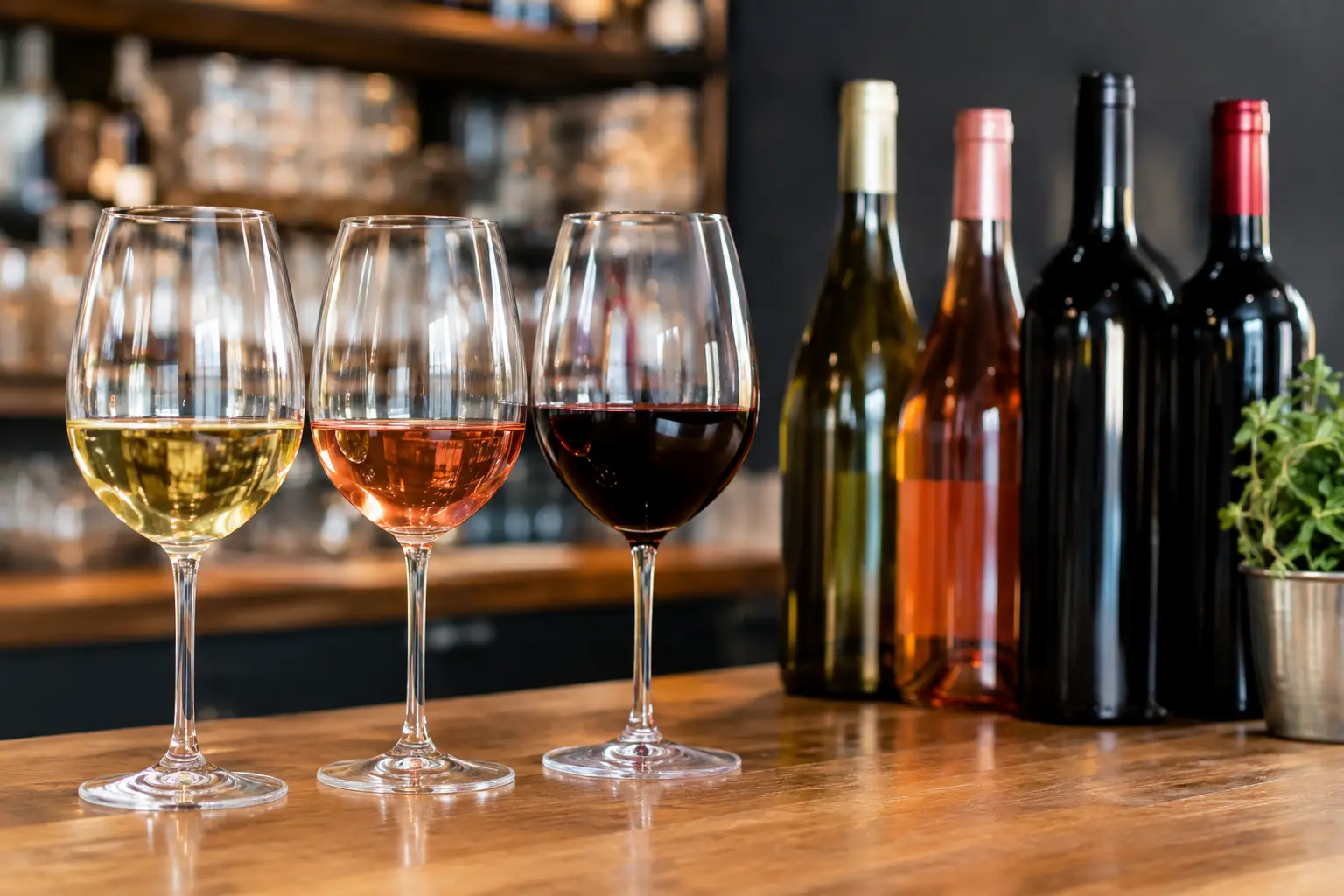 Quali vini ruotano meglio in bar e perché