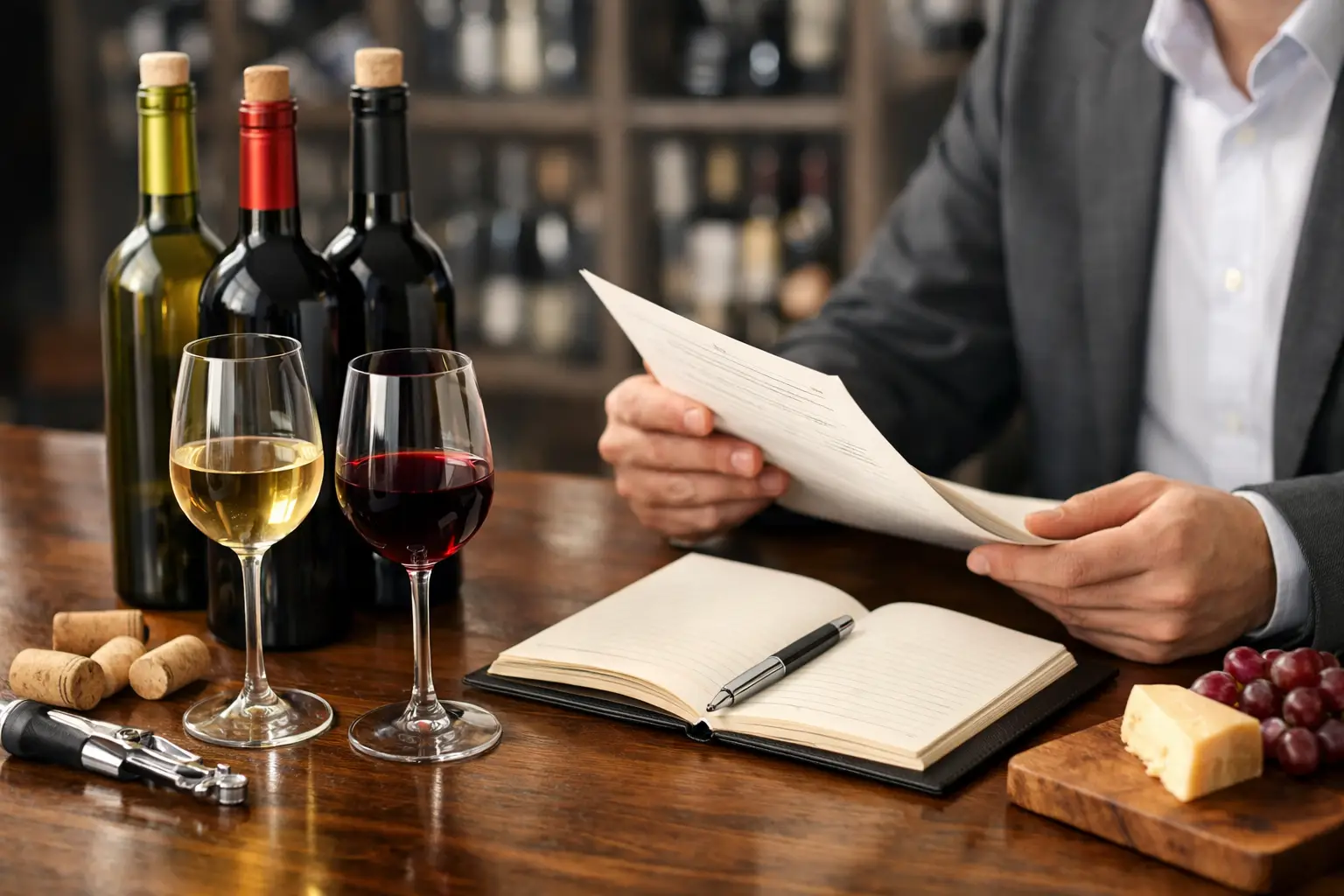 Come scegliere vini per carta ristorante