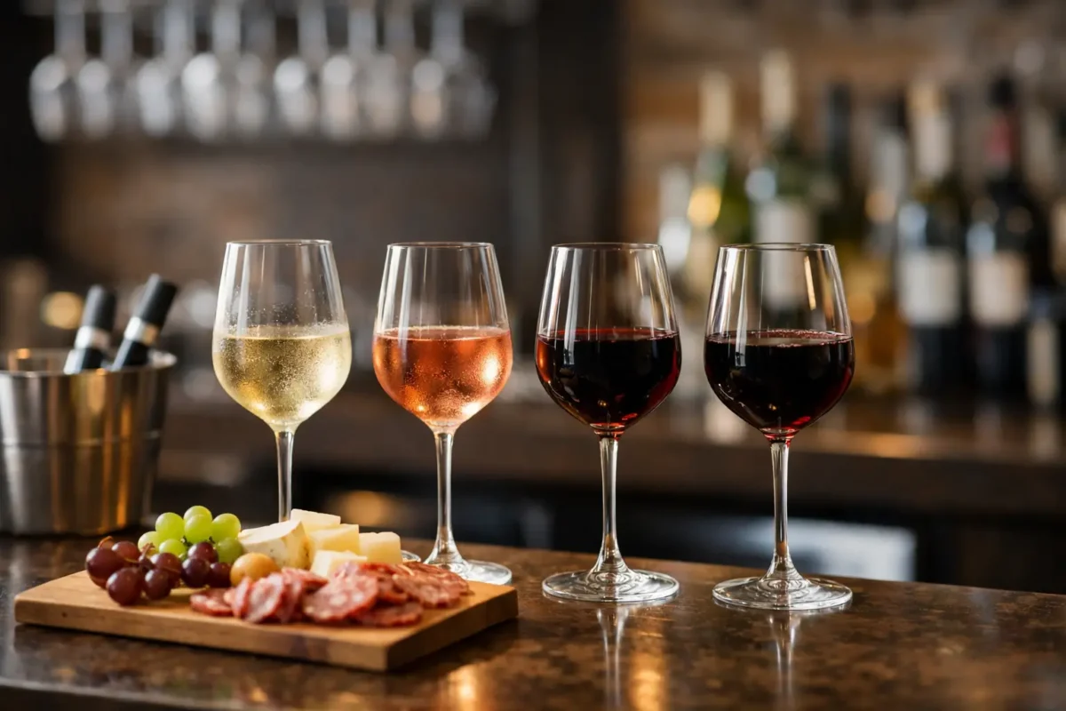 Quali vini servire al calice nel locale