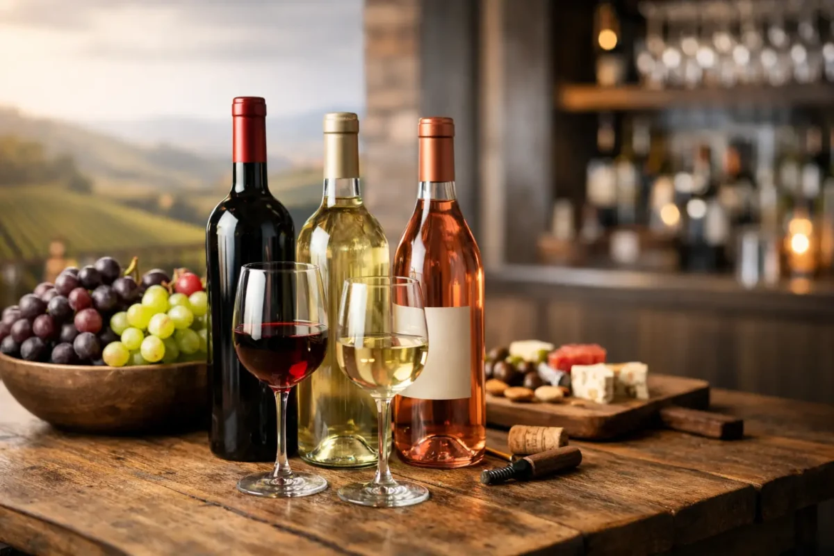 Selezione vini territoriali per locali