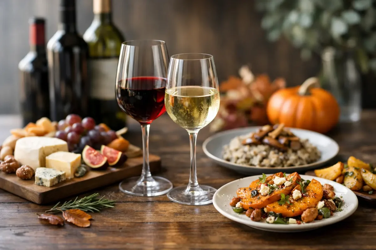 Abbinamento vini per un menu stagionale