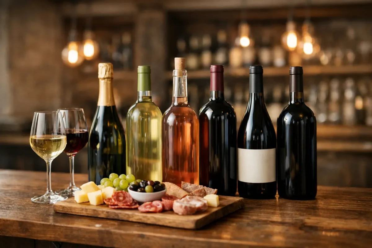 Esempio assortimento vini per osteria efficace
