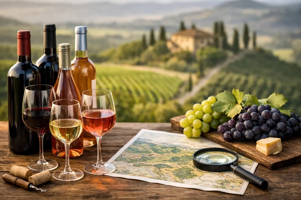Guida selezione etichette territoriali vino