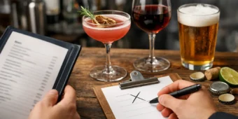 5 errori nella carta beverage di un locale