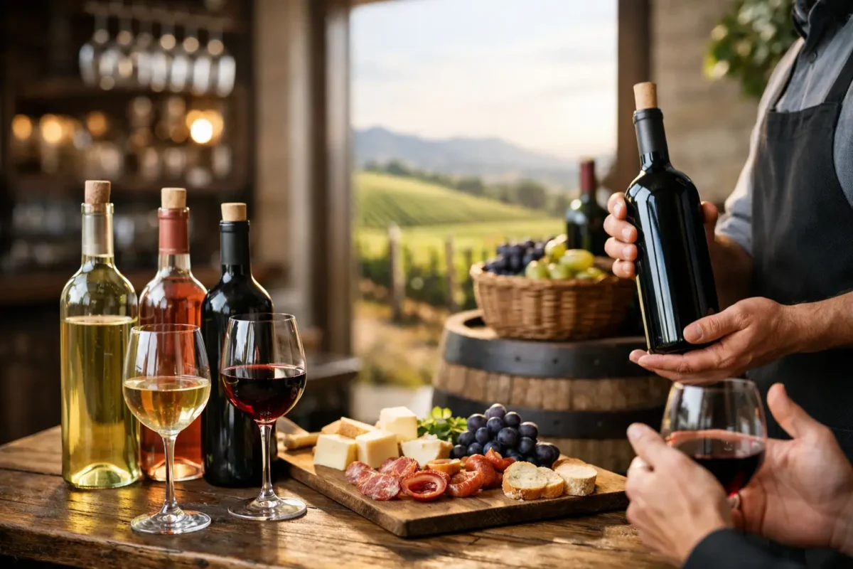 Come valorizzare vini del territorio nel locale