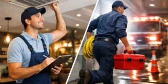 Servizio programmato o urgente per i locali